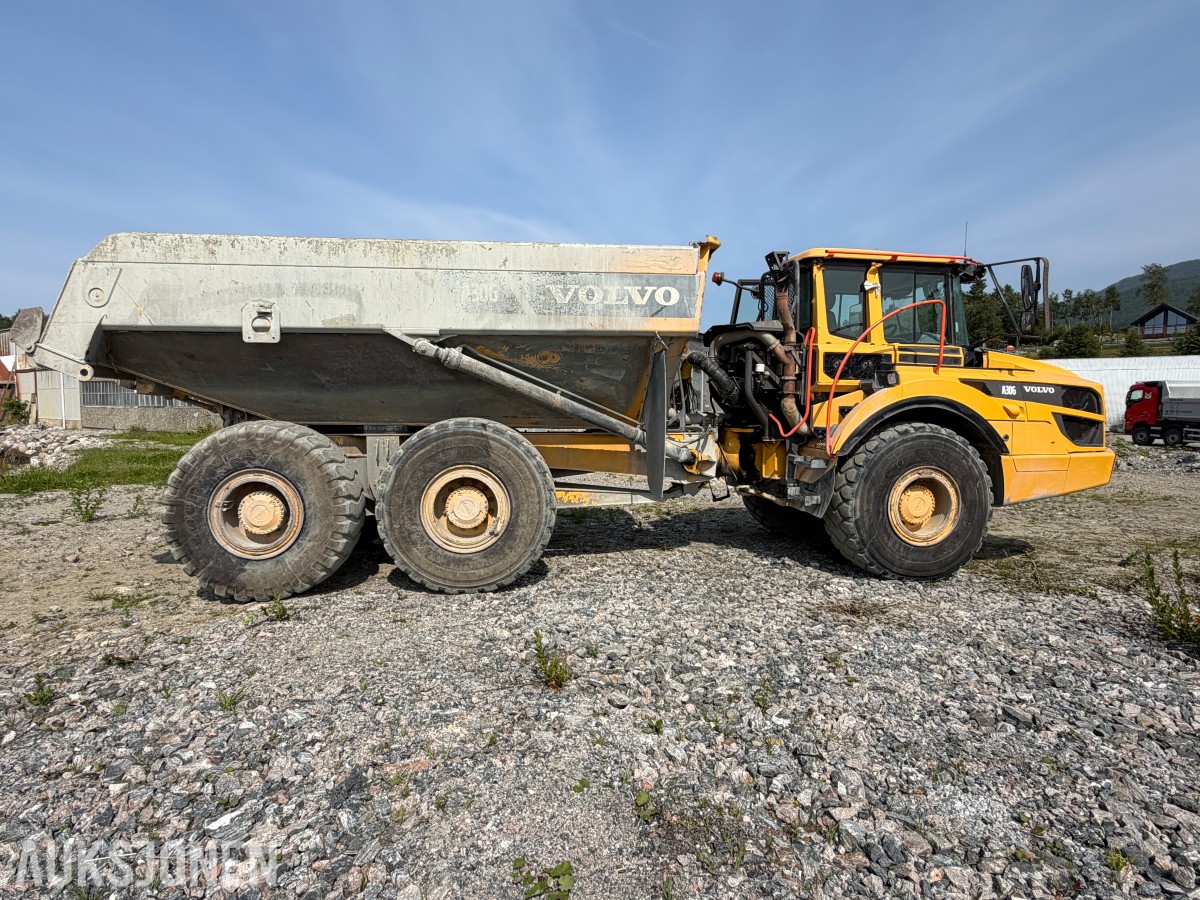 Volvo A30G 6x6 dumper - 7893 Timer