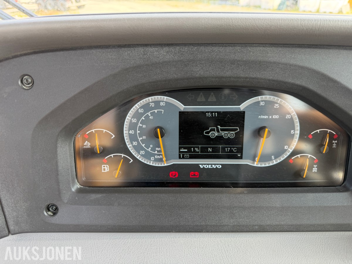 Volvo A30G 6x6 dumper - 7893 Timer