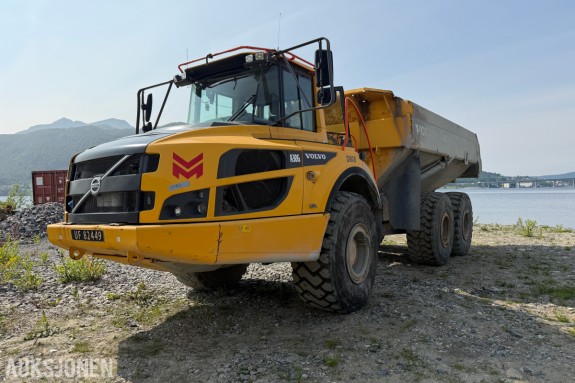 Volvo A30G 6x6 dumper - 7893 Timer