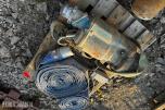 Tsurumi nedsenkbar lensepumpe 400V med utløpsslanger