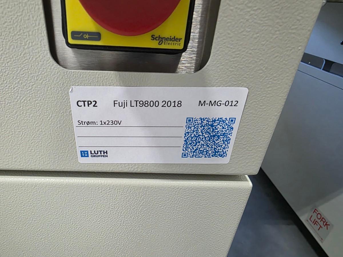 2017 Fuji Luxel T-9800 CTP HDN-X Og Krause APL106 FMR 