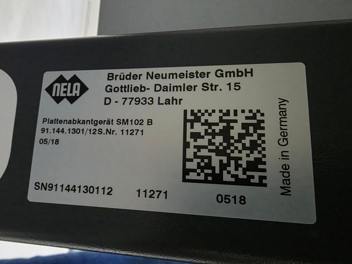 2018 Nela SM102B platebøyer