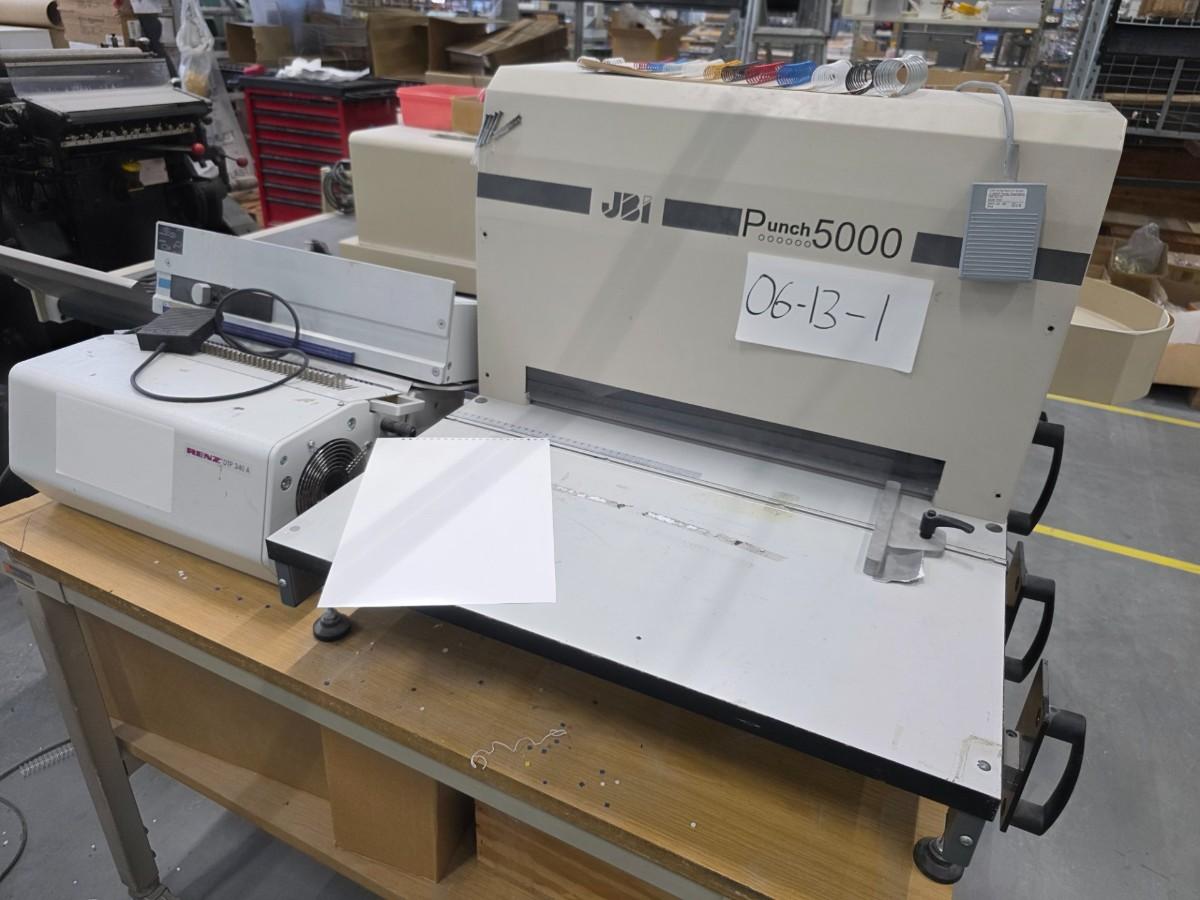 2005 JBI Punch5000 Hulling og WireObind3500 Spiral