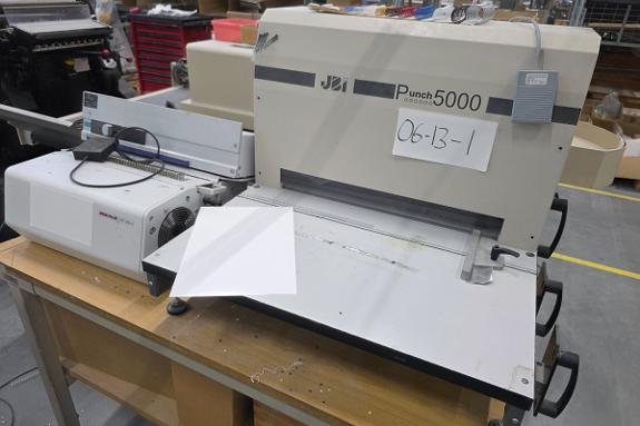 2005 JBI Punch5000 Hulling og WireObind3500 Spiral