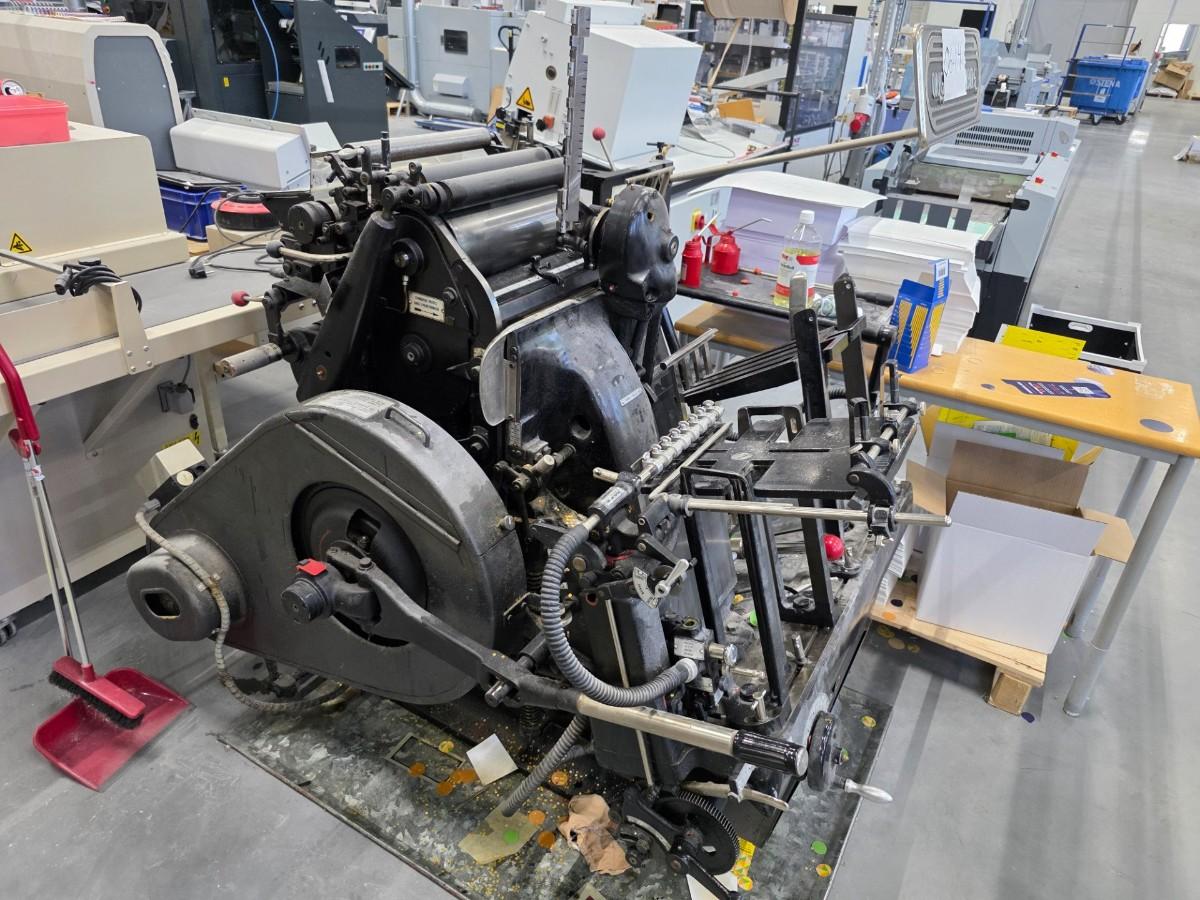1973 Heidelberg Vinge Druckmaschinen/Stanse