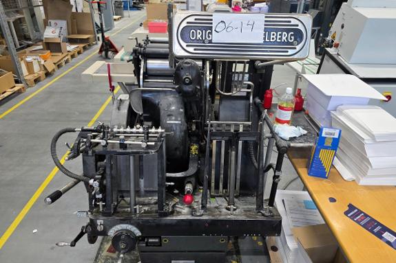 1973 Heidelberg Vinge Druckmaschinen/Stanse