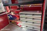 gatekjøkken-/servicebutikkinventar – kjøledisker, kjøleromsinnredning, storkjøkkenutstyr, hyller og butikkinnredning