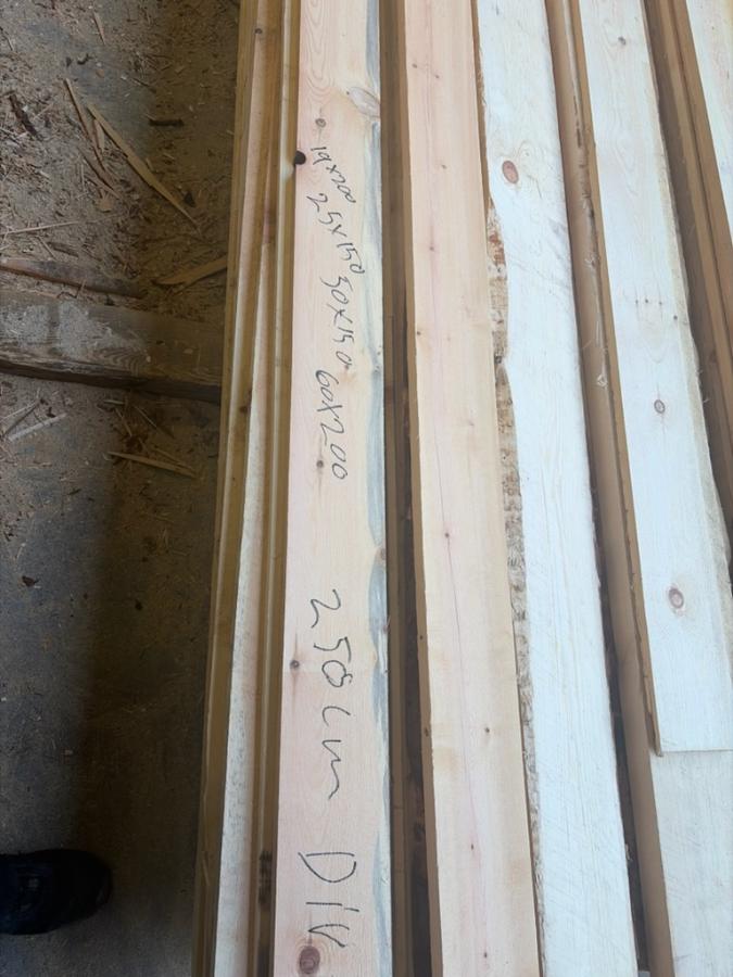Diverse plank – ca. 250 løpemeter
