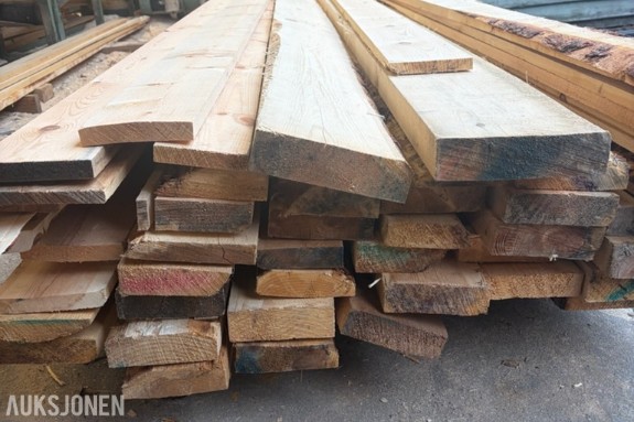 Diverse plank – ca. 250 løpemeter