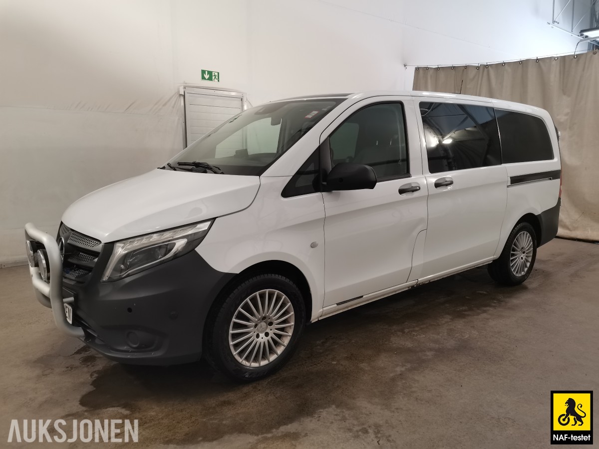 2019 Mercedes-Benz Vito 4MATIC AUTOMAT PERSONBIL HENGERFESTE INNREDNING VARMER