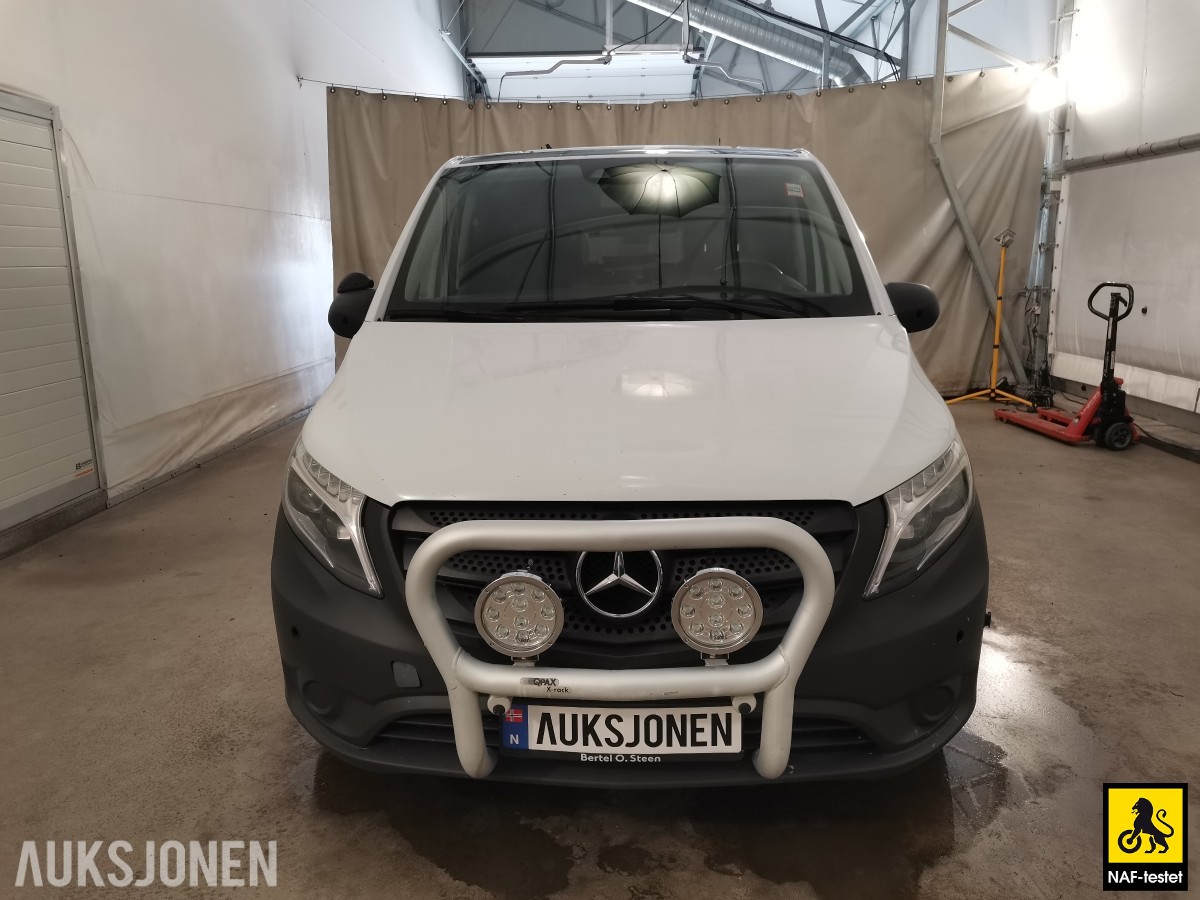 2019 Mercedes-Benz Vito 4MATIC AUTOMAT PERSONBIL HENGERFESTE INNREDNING VARMER