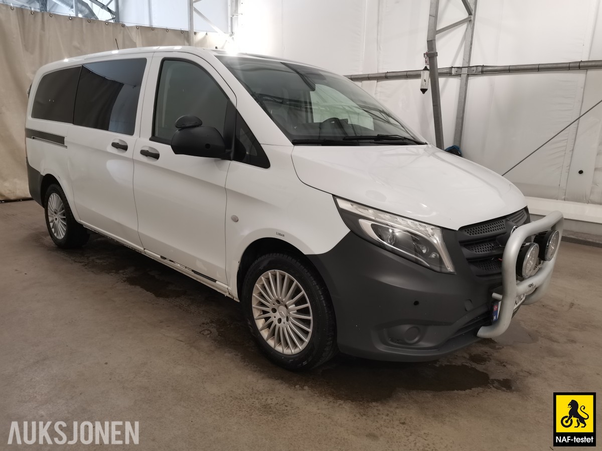 2019 Mercedes-Benz Vito 4MATIC AUTOMAT PERSONBIL HENGERFESTE INNREDNING VARMER