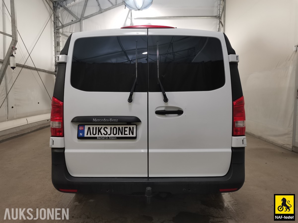2019 Mercedes-Benz Vito 4MATIC AUTOMAT PERSONBIL HENGERFESTE INNREDNING VARMER