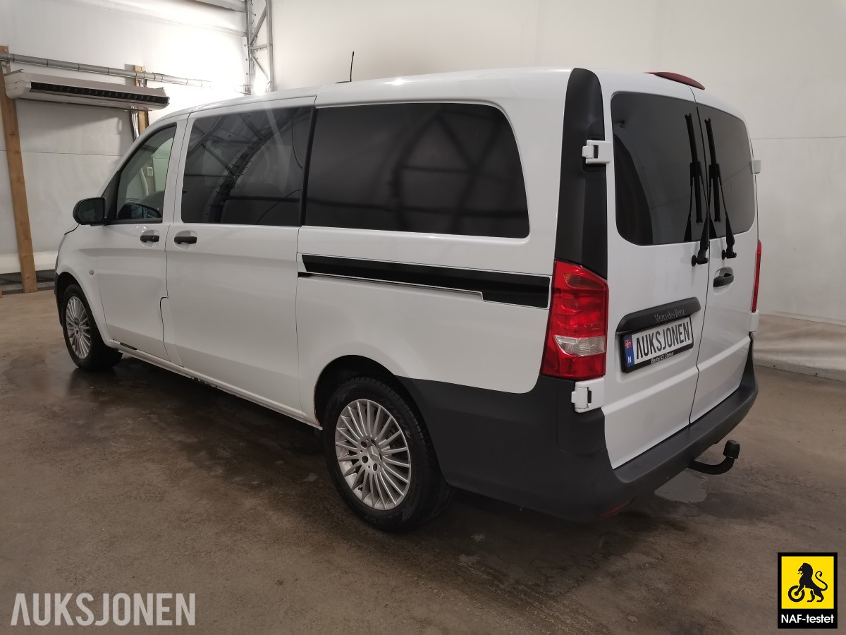 2019 Mercedes-Benz Vito 4MATIC AUTOMAT PERSONBIL HENGERFESTE INNREDNING VARMER