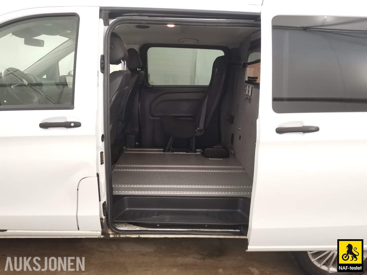2019 Mercedes-Benz Vito 4MATIC AUTOMAT PERSONBIL HENGERFESTE INNREDNING VARMER