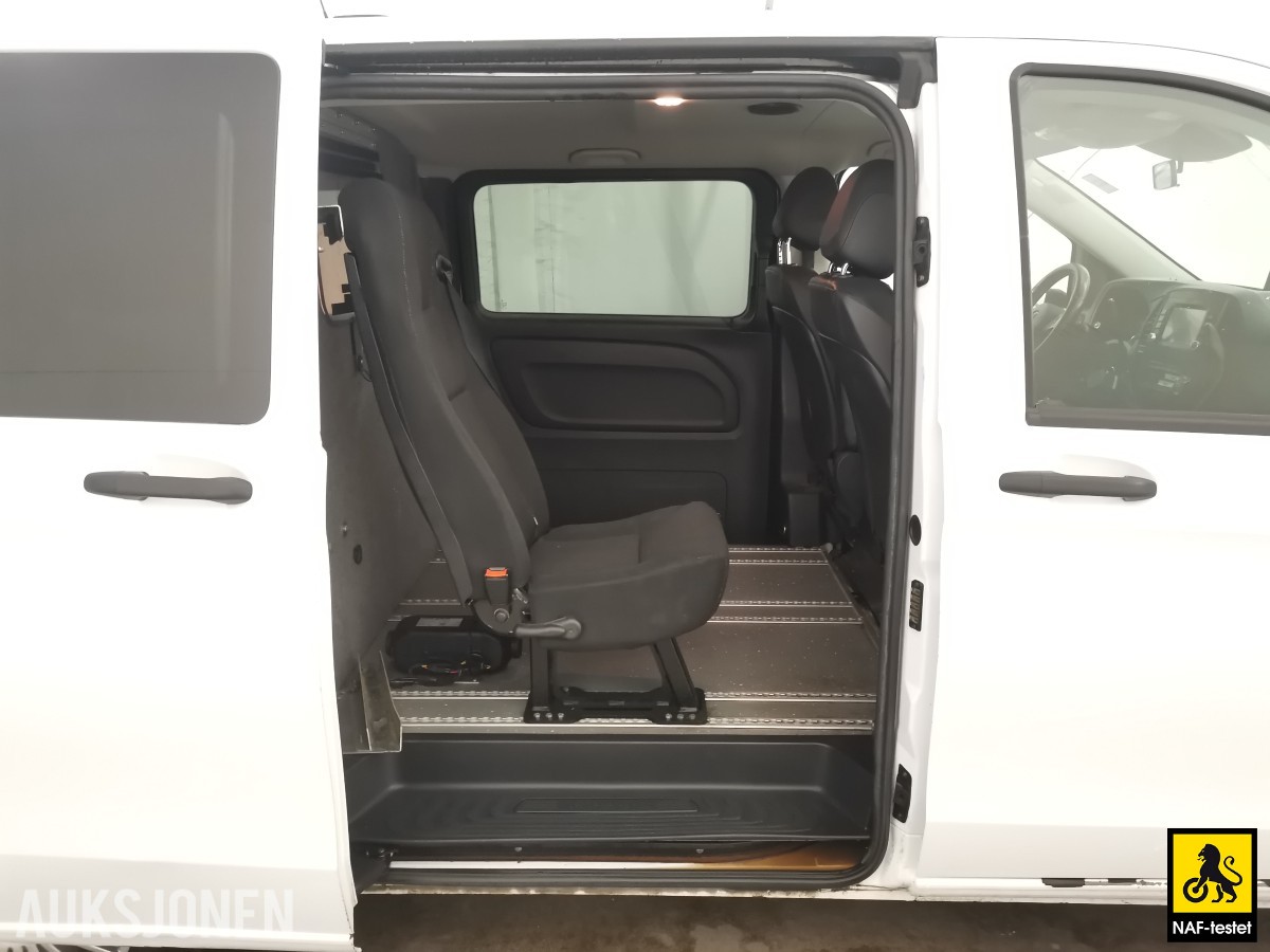 2019 Mercedes-Benz Vito 4MATIC AUTOMAT PERSONBIL HENGERFESTE INNREDNING VARMER