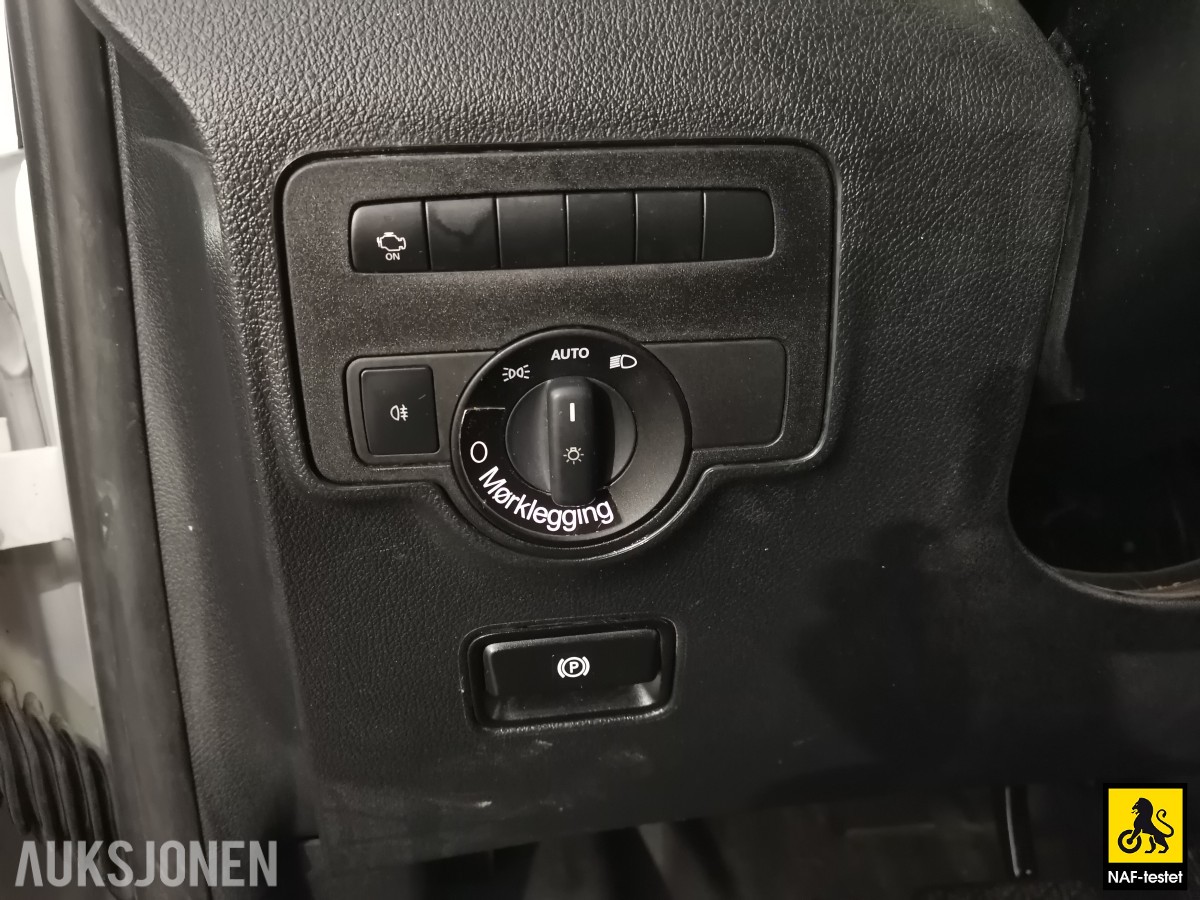 2019 Mercedes-Benz Vito 4MATIC AUTOMAT PERSONBIL HENGERFESTE INNREDNING VARMER