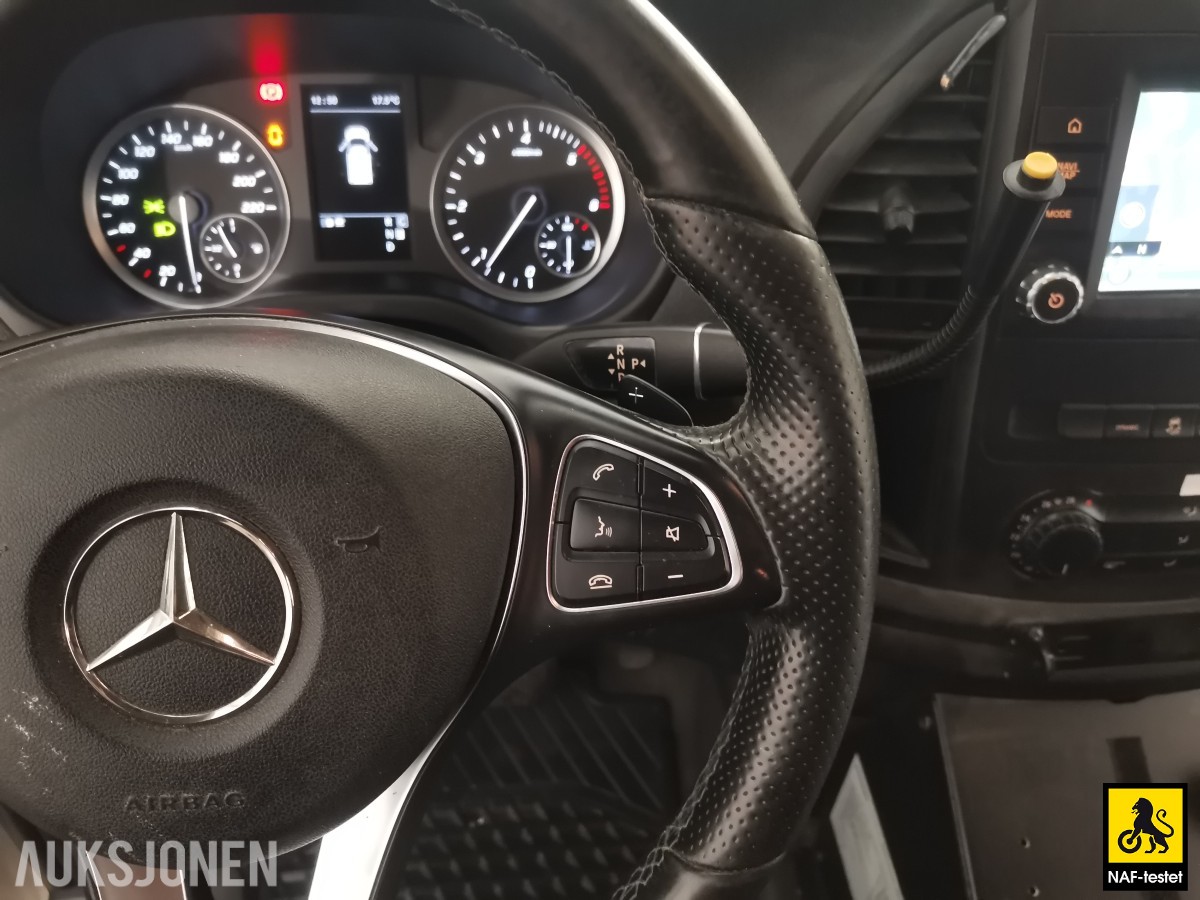 2019 Mercedes-Benz Vito 4MATIC AUTOMAT PERSONBIL HENGERFESTE INNREDNING VARMER