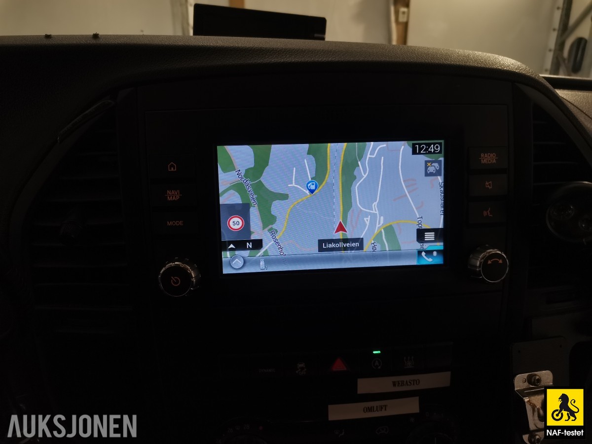 2019 Mercedes-Benz Vito 4MATIC AUTOMAT PERSONBIL HENGERFESTE INNREDNING VARMER