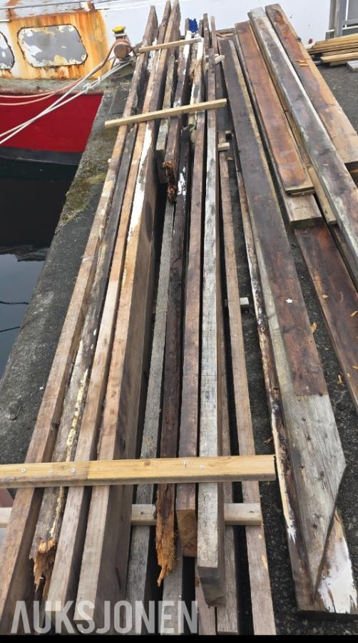 78 meter Teakplanker / Eikeplanker 40x200x6000