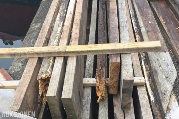 78 meter Teakplanker / Eikeplanker 40x200x6000