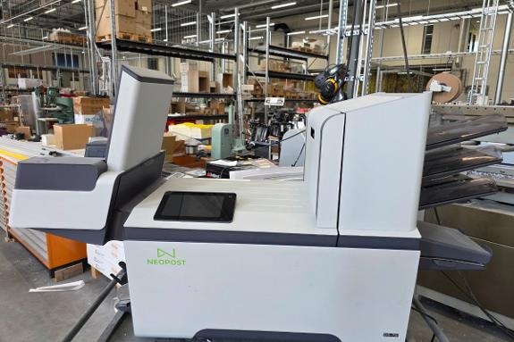 2018 NeoPost DS-75i Konvoluttering