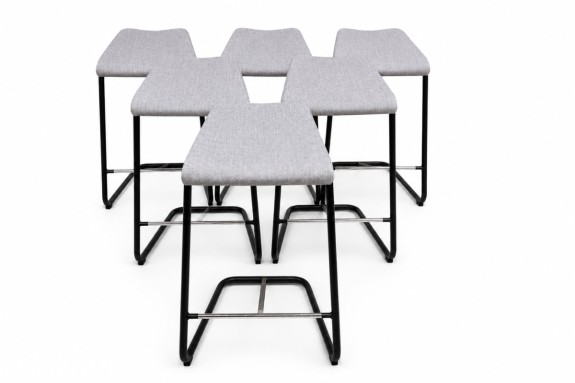6 stk Lammhults Add barstoler - design Anya Sebton