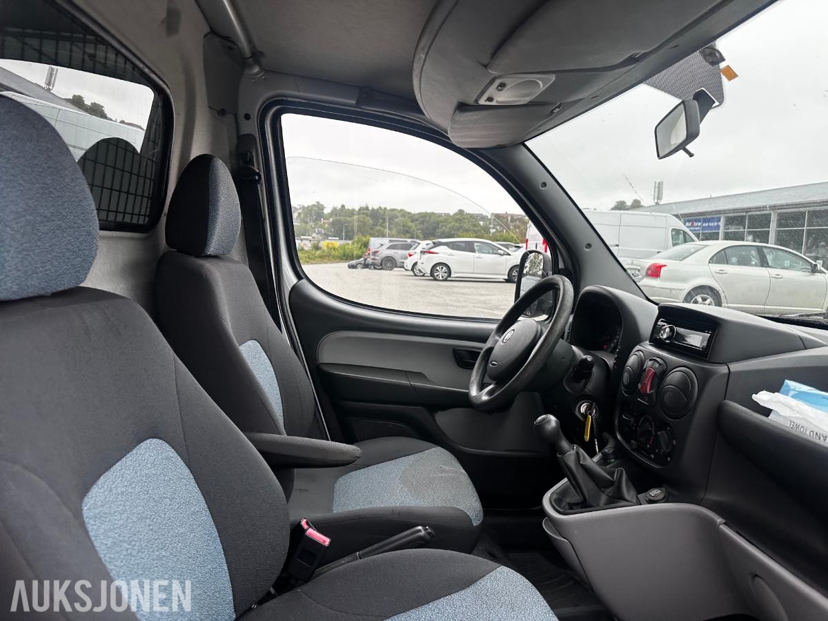 2010 FIAT DOBLO 1.2-75 D Radio Hengerfeste Skyvedør Lav KM, 138020km