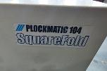 2002 Plockmatic PL104 SquareFold Firkantryggpresse for hefter