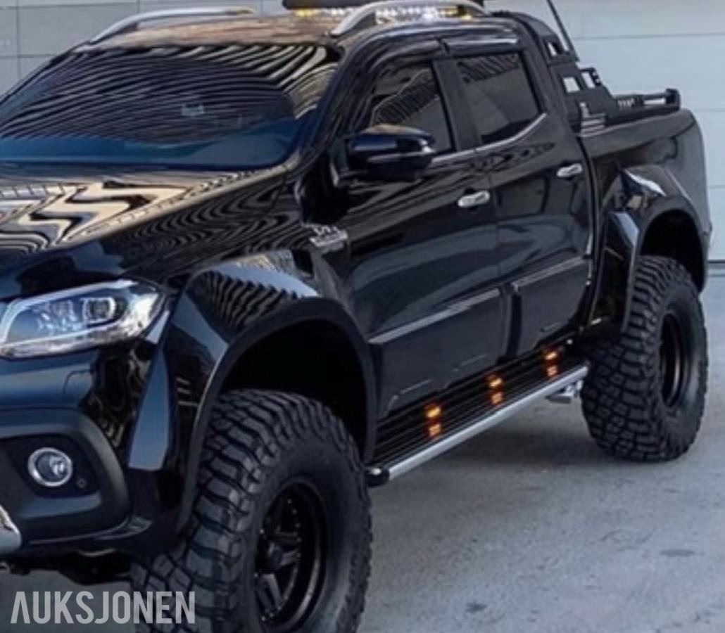 2018 Mercedes X klasse skjermbreddere W470