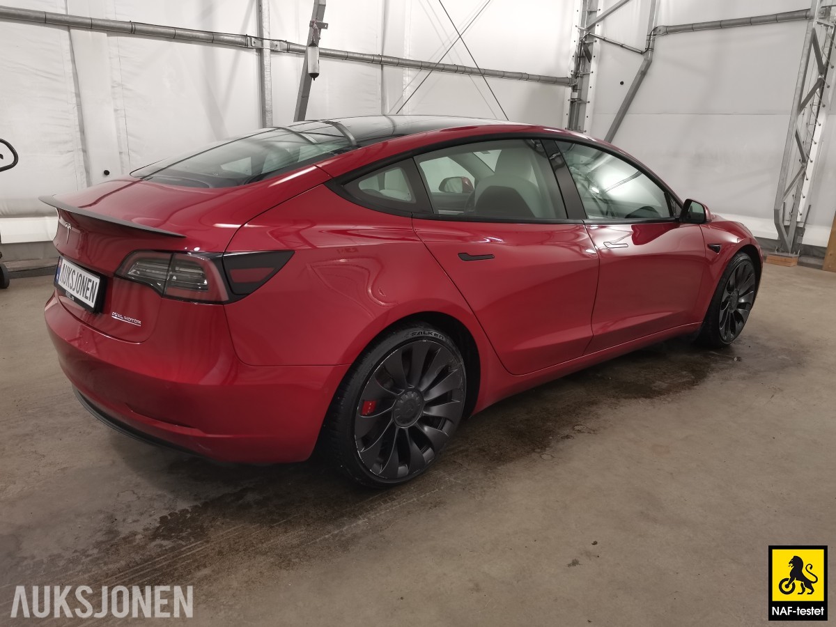 2020 Tesla Model 3 PERFORMANCE AWD VARMEPUMPE PANORAMA