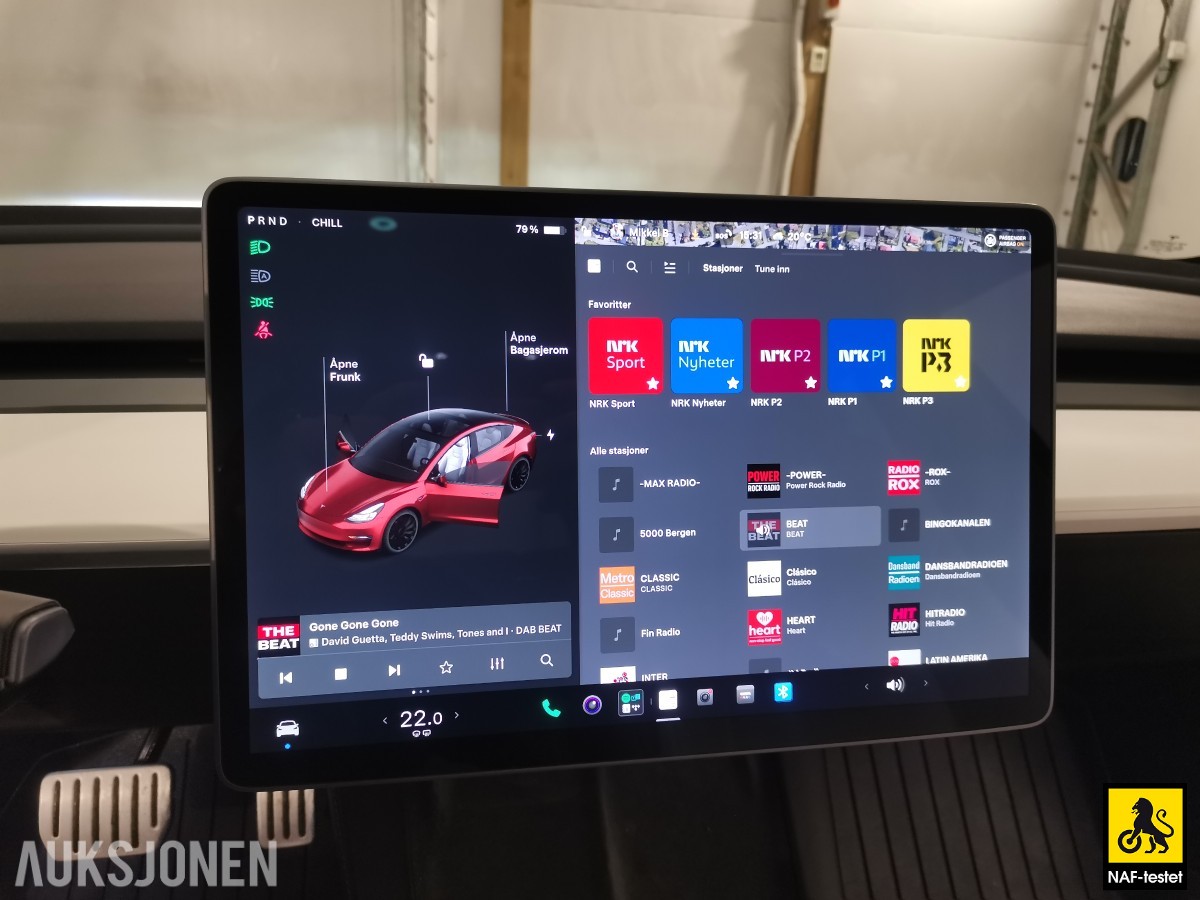 2020 Tesla Model 3 PERFORMANCE AWD VARMEPUMPE PANORAMA