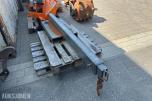 Galvanisert løftebom for hjullaster/traktor – 4,5 tonn