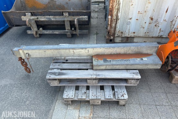 Galvanisert løftebom for hjullaster/traktor – 4,5 tonn