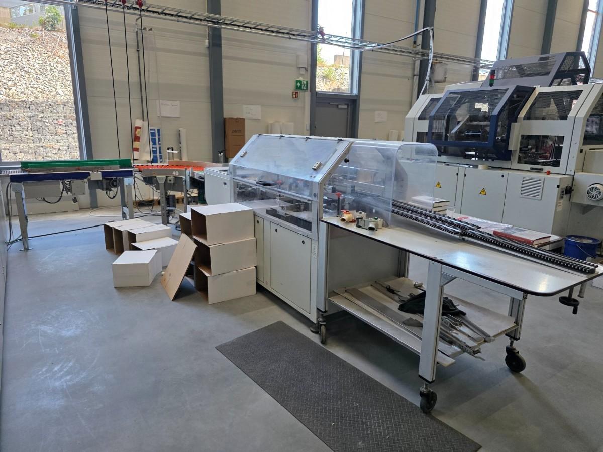 2008 Kolbus SU631 Smussomslag + stacker + prepacker