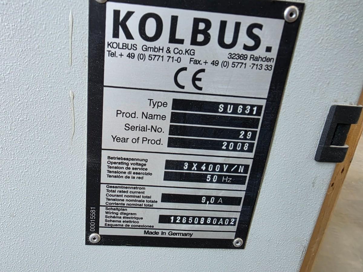 2008 Kolbus SU631 Smussomslag + stacker + prepacker