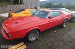 1973 Ford Mustang MACH 1 Fastback - AUTOMAT SKINNINTERIØR 
