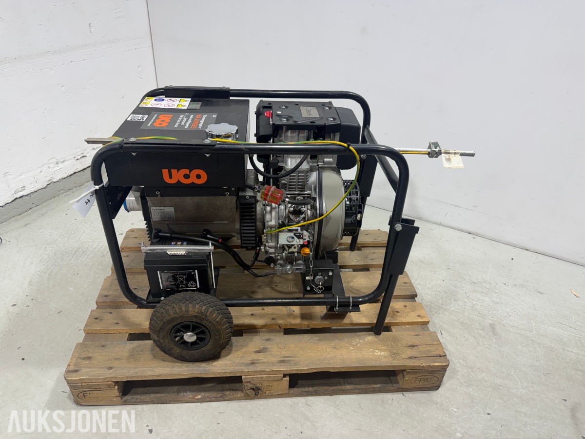 2018 Europower EP6000TDE dieselaggregat 6 kVA 3-fase 230 V