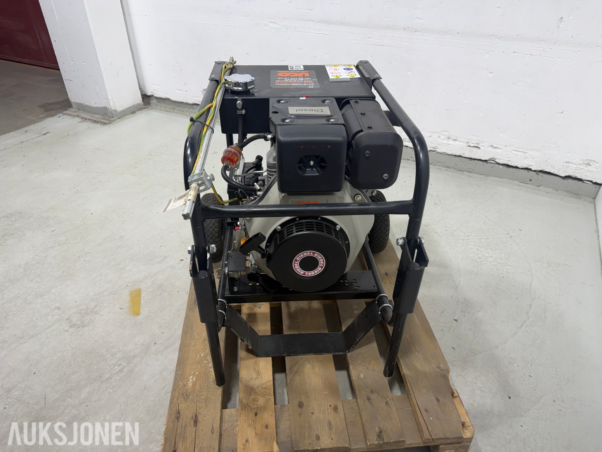 2018 Europower EP6000TDE dieselaggregat 6 kVA 3-fase 230 V