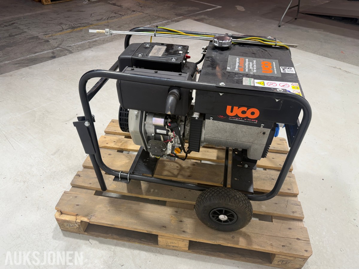 2018 Europower EP6000TDE dieselaggregat 6 kVA 3-fase 230 V