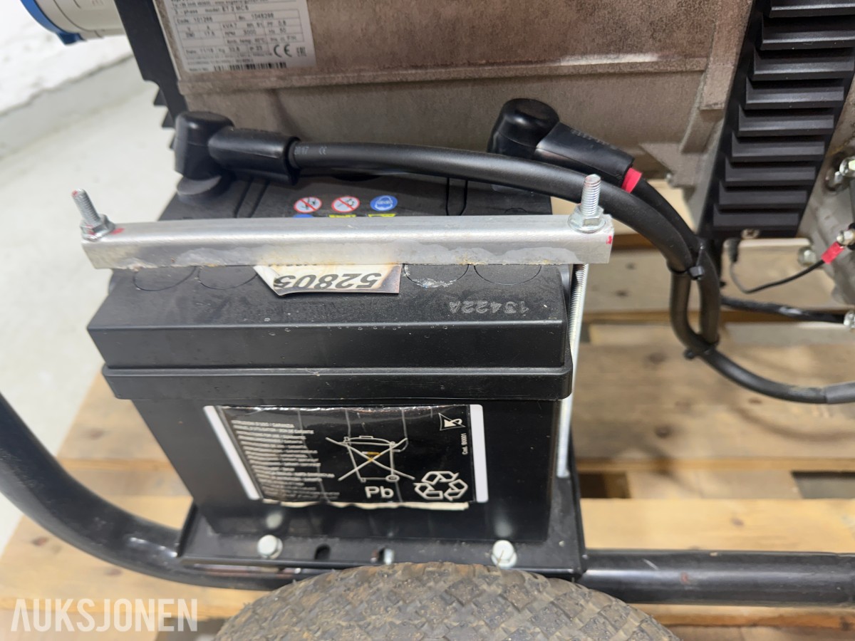 2018 Europower EP6000TDE dieselaggregat 6 kVA 3-fase 230 V