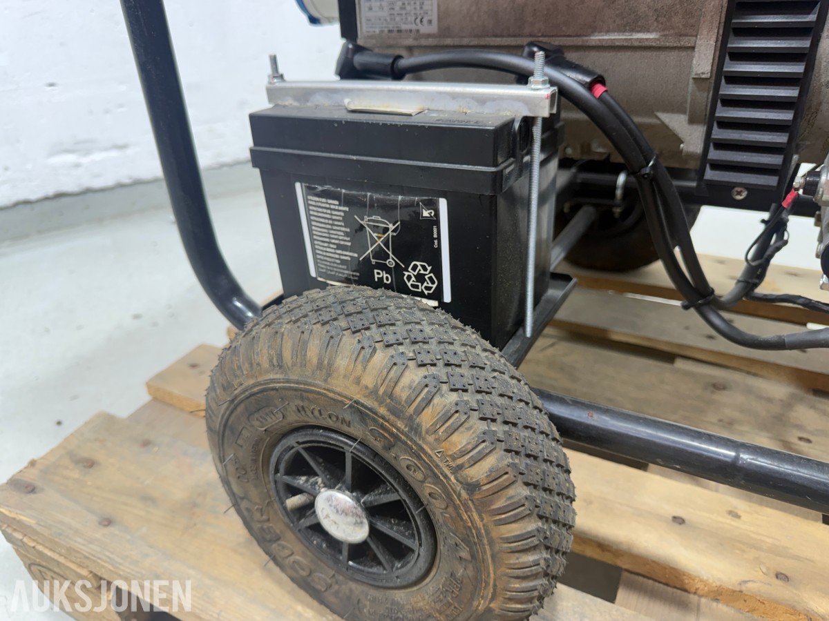 2018 Europower EP6000TDE dieselaggregat 6 kVA 3-fase 230 V