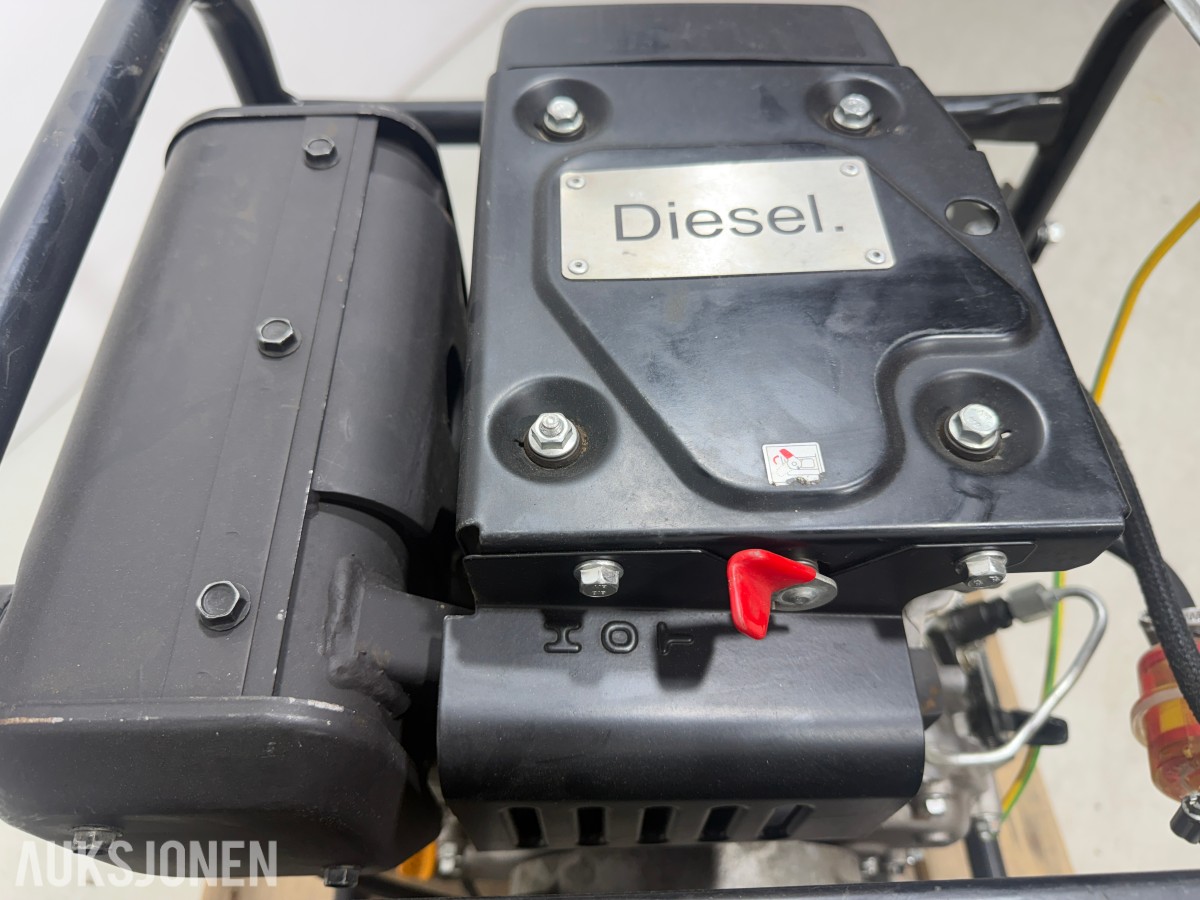 2018 Europower EP6000TDE dieselaggregat 6 kVA 3-fase 230 V