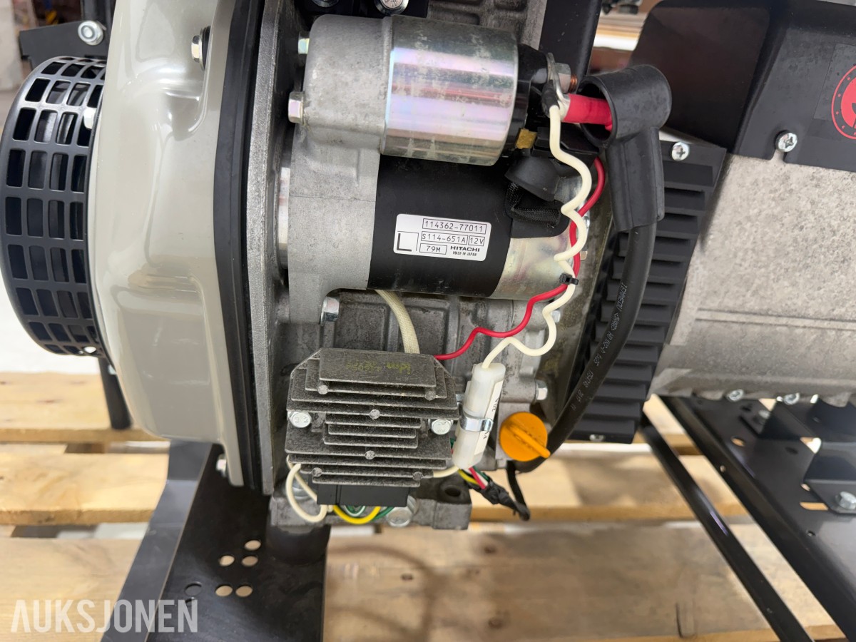 2018 Europower EP6000TDE dieselaggregat 6 kVA 3-fase 230 V