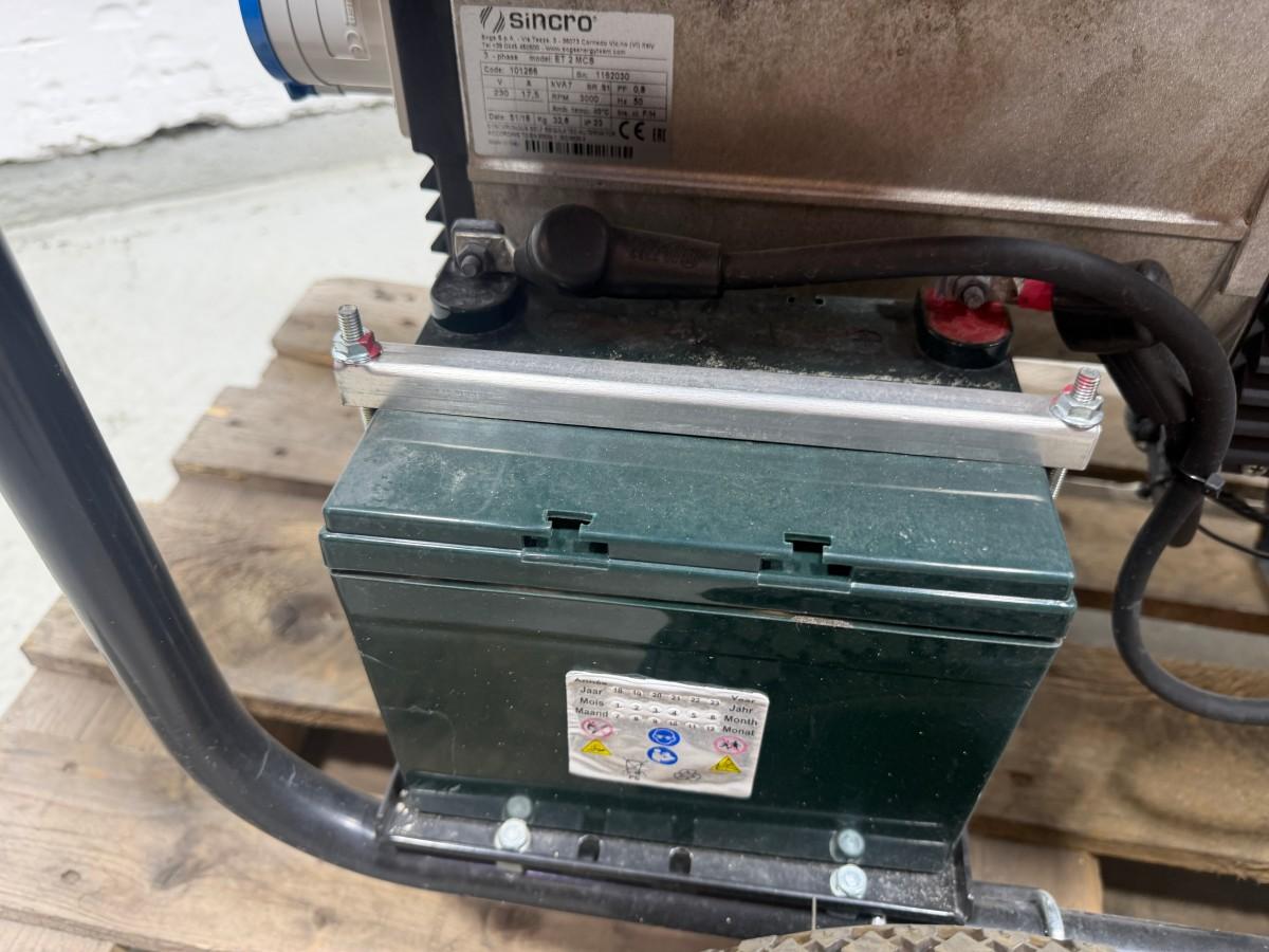 2019 Europower EP6000TDE 3-fase dieselaggregat – 6 kVA