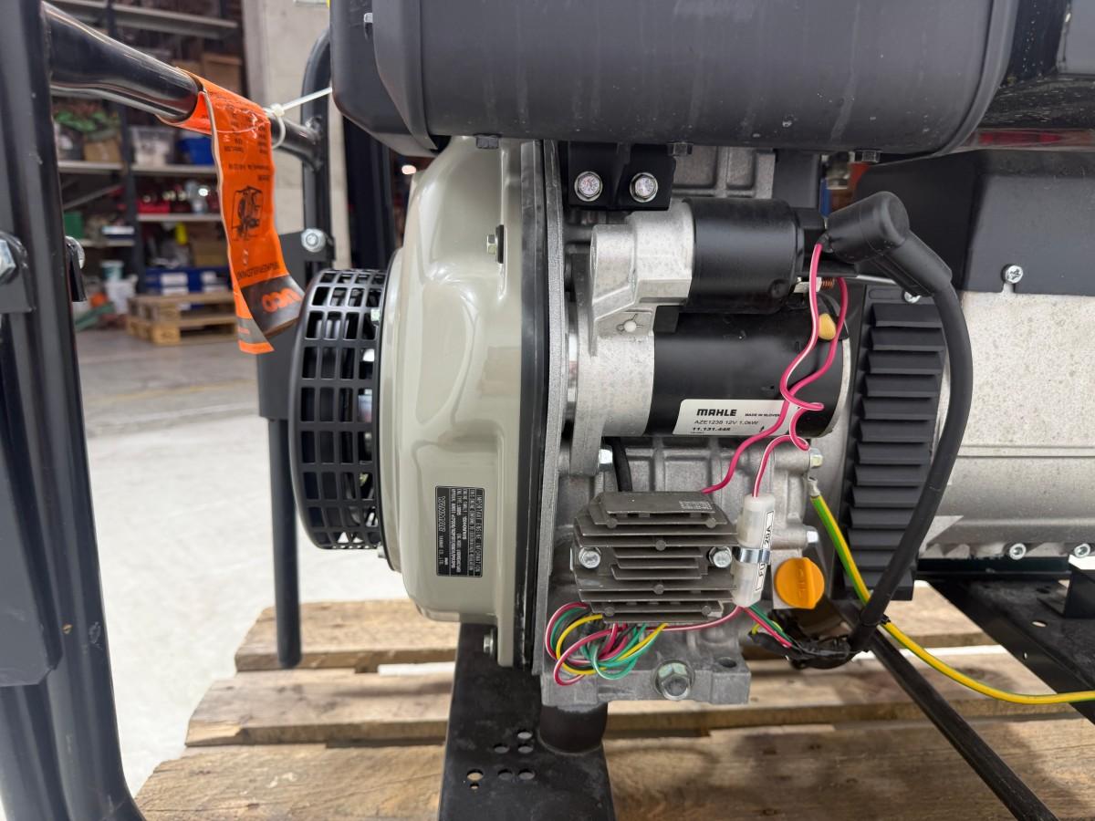 2019 Europower EP6000TDE 3-fase dieselaggregat – 6 kVA