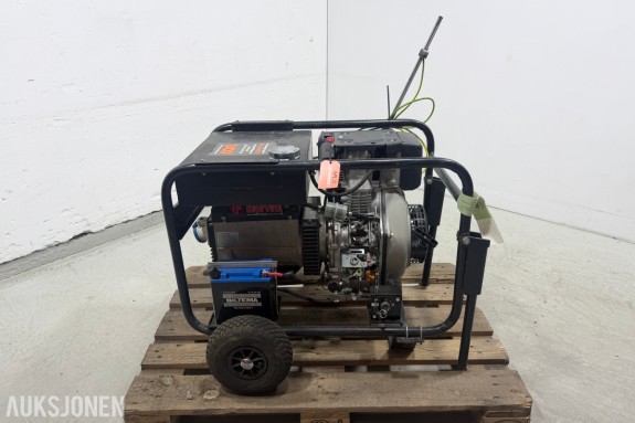 2018 Europower EP6000TDE 3-fase dieselaggregat – 6 kVA
