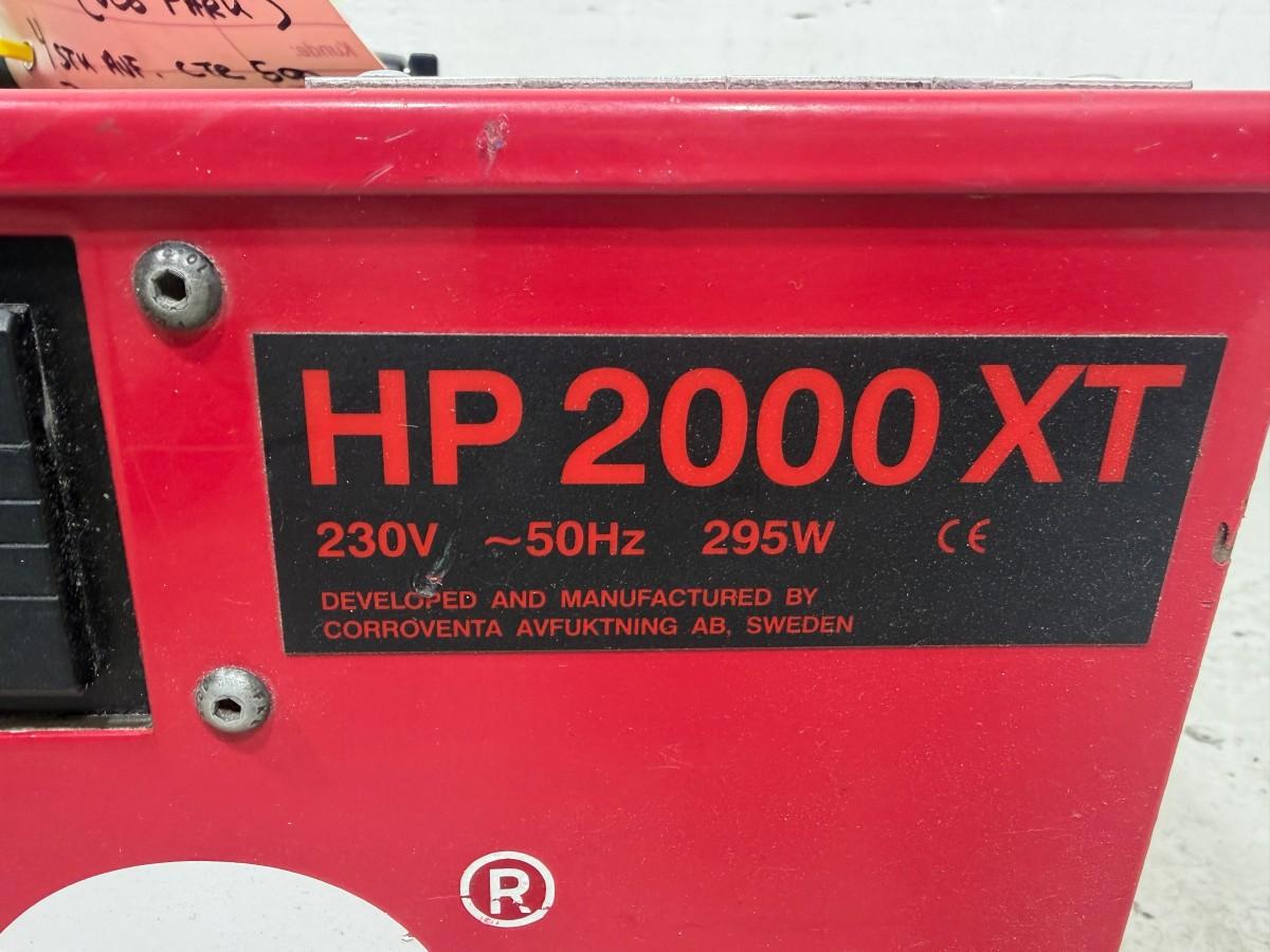 2 stk. Corroventa HP 2000 XT radialvifter