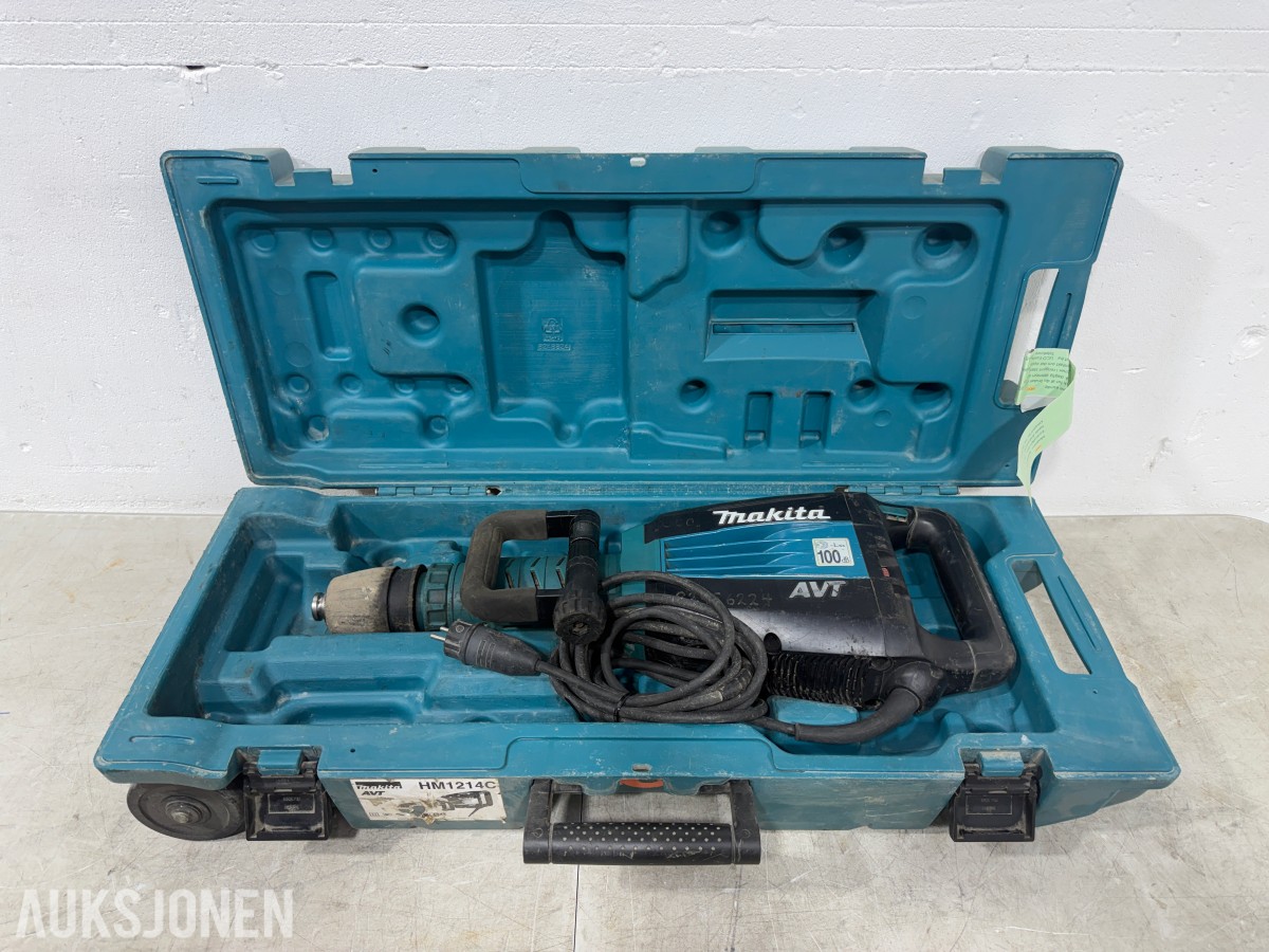 Makita HM1214C meiselhammer 1510 W SDS-Max med transportkoffert