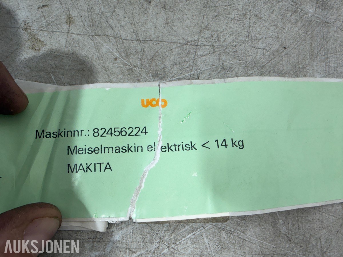 Makita HM1214C meiselhammer 1510 W SDS-Max med transportkoffert